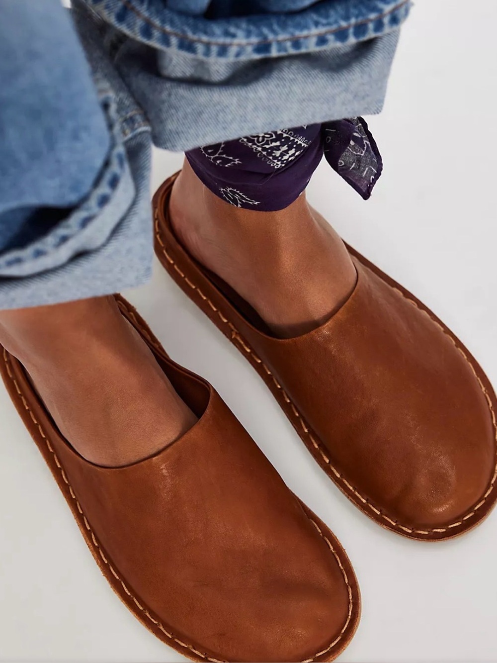 ViBAe Roma Flat Mules Size Eu-48/US-15